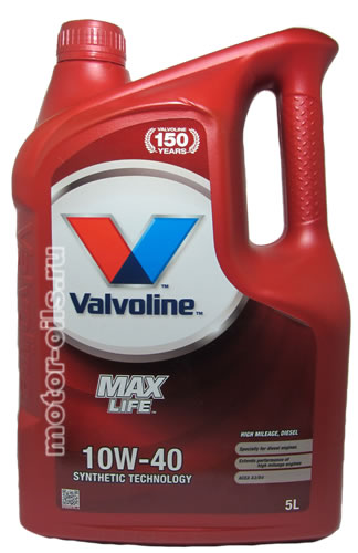 Valvoline MaxLife Diesel 10W-40 (5_)