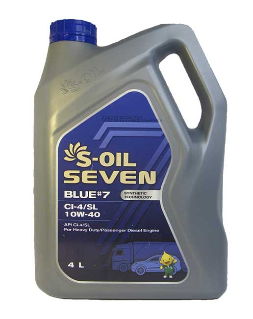 S-OIL 7 BLUE#7 10W-40 (4_)