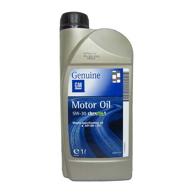 GM Motor Oil 5W-30 dexos1 (1_/OEM:1#95599919)