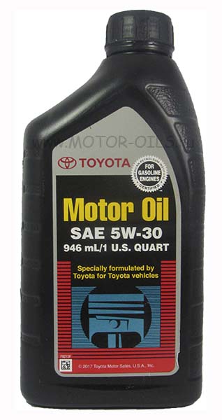 TOYOTA Motor Oil SAE 5W-30 (946_/OEM:00279-1QT5W-6S)