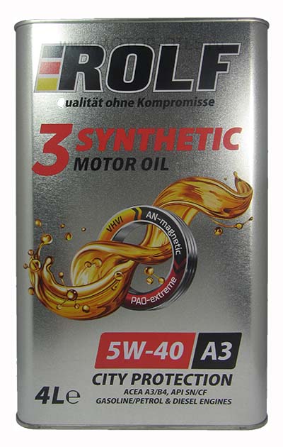 ROLF 3 SYNTHETIC Motor oil 5W-40 A3 (4_)