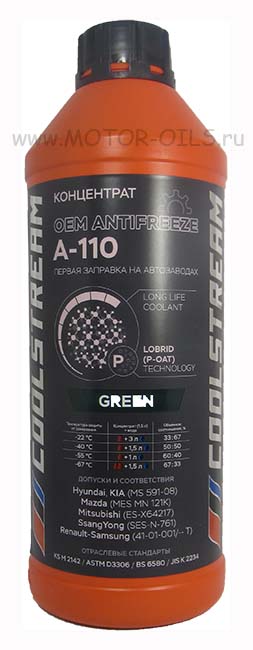 CoolStream  A-110 GREEN  (1.7_)