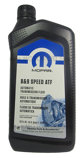 MOPAR 8&9 SPEED ATF (946_/OEM:68218925AB)