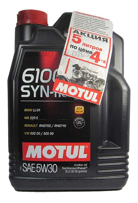 MOTUL 6100 SYN-nergy SAE 5W-30 (5_)