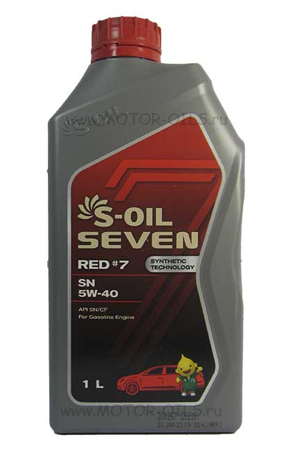 Масло 7 дней. S-Oil 7 Red #9 SN 5w30 1л. S-Oil 7 Red #9 SN 5w-40 масло 4л. S-Oil Red 9 5w40. Масло s Oil Seven 5w40.