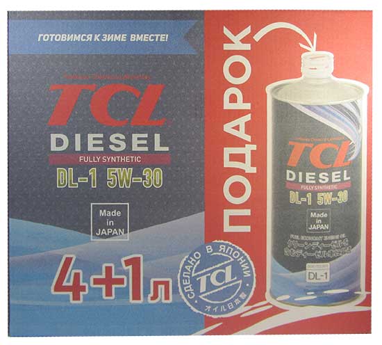 TCL DIESEL DL-1 5W-30 (4_+1_)