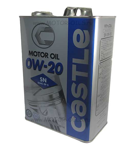 CASTLE Motor oil SN 0W-20 (4_/Art.V92103314)