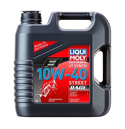 Liqui Moly MOTORBIKE 4T Synth 10W-40 STREET RACE (4_/Art.20754)