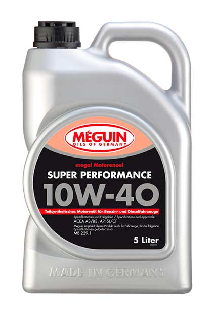 MEGUIN Super Performance 10W-40 (5_/Art.4365)