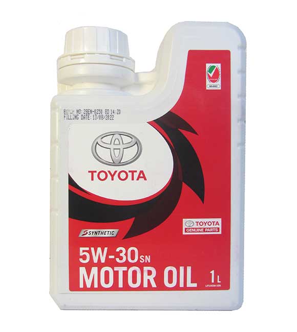 Toyota Motor Oil SN 5W-30 (1_/OEM:08880-83713)