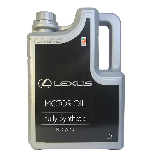 Lexus Motor Oil SN 5W-40 (4_/OEM:08880-83717)