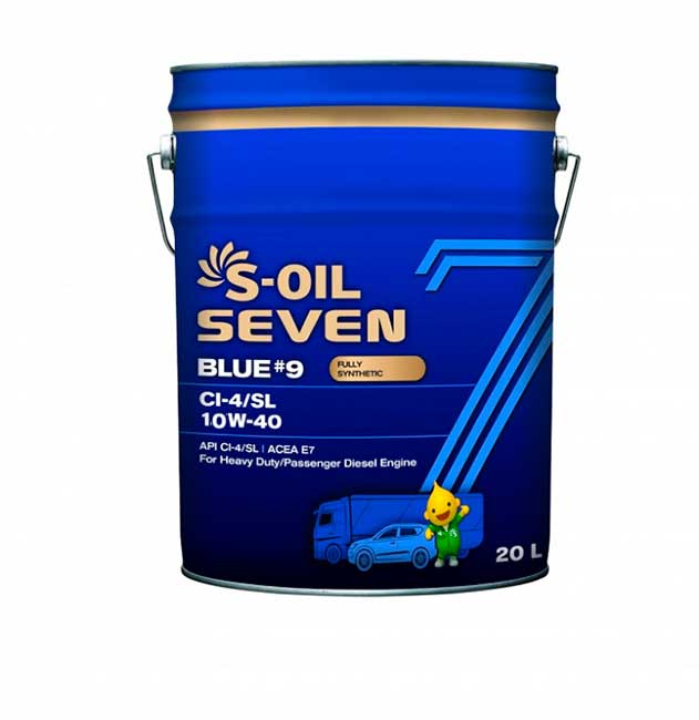 S-OIL 7 BLUE#9 10W-40 (20_)