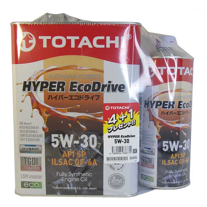 TOTACHI Hyper EcoDrive 5W-30 (4_+1_)