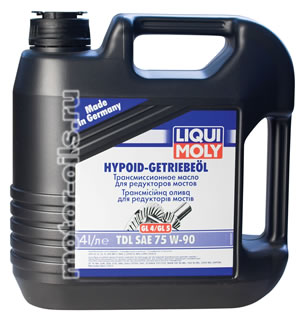 Liqui Moly Hypoid-Getriebeoil TDL GL4/GL5 SAE 75W-90 (4_/.3939)