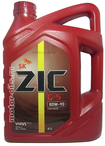 ZIC G-5 80W-90 SYNTHETIC (4_)