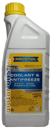 Ravenol TTC Coolant & Antifreeze Premix -40 (1,5_)