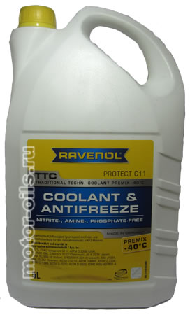 Ravenol TTC Coolant & Antifreeze Premix -40 (5_)