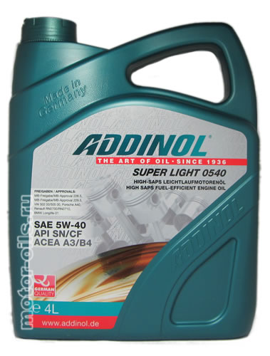 ADDINOL Super Light 0540 5W-40 (4_)